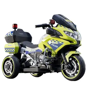 Children's Big Red Police Electric Bike (Ages 1-10)