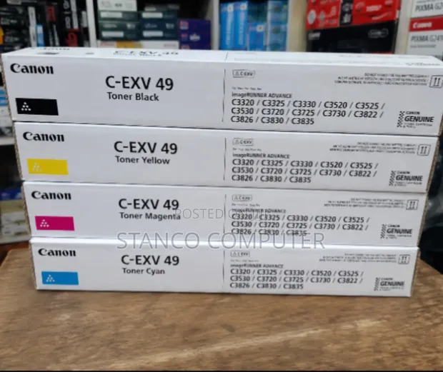 Canon C-EXV 49 Gaskiyar Toner Baki - 1