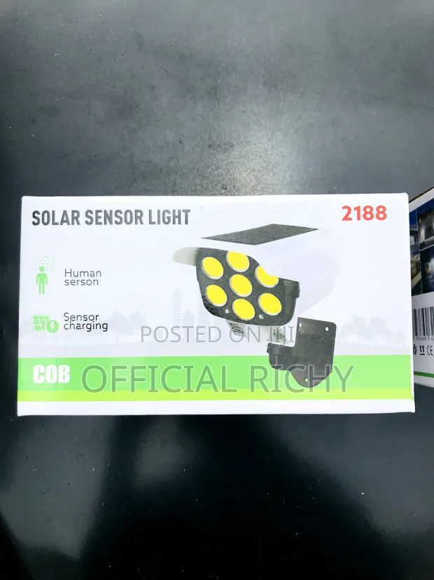 Brand New Solar Sensor Light 77 LED CCTV Design - 1
