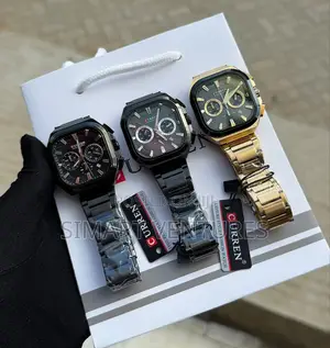 Curren Men's Chronograph Waterproof Wristwatch