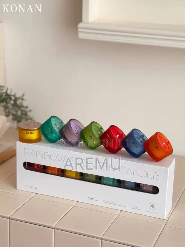 7pcs Scented Candles Set - 1