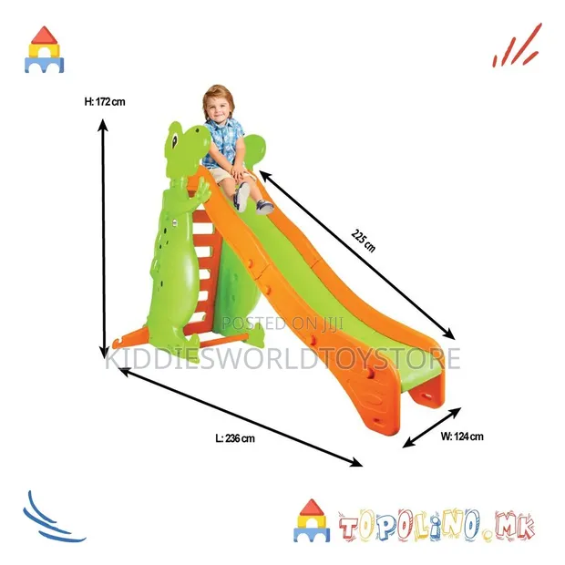 Dino Children's Slide - Brand New - 1