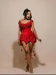 Doguwar Riga Mai Kyau Ga Mata Tare Da Furen Tassel - 1