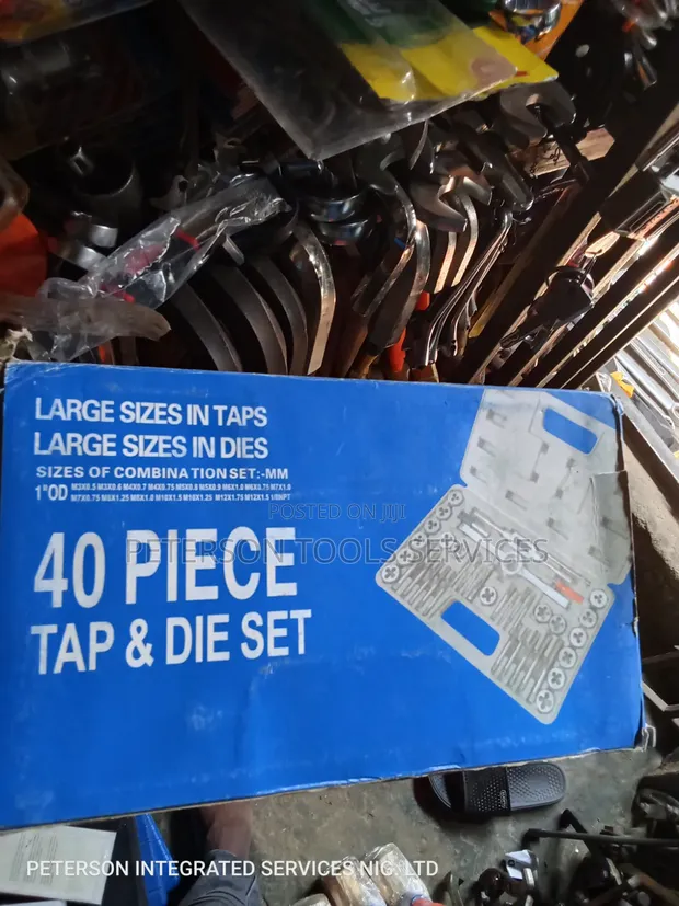 40pcs Tap and Die Set - Brand New - 1