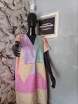 Short Bubu Dress - Ankara Fabric - 2