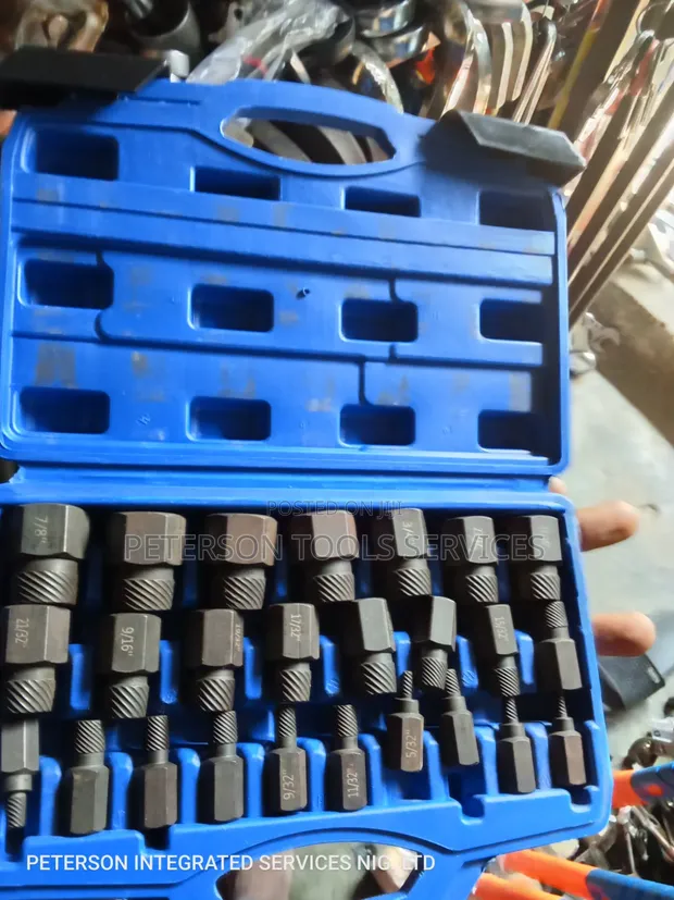 25pc Multi-Spline Screw and Bolt Extractor Set - 1