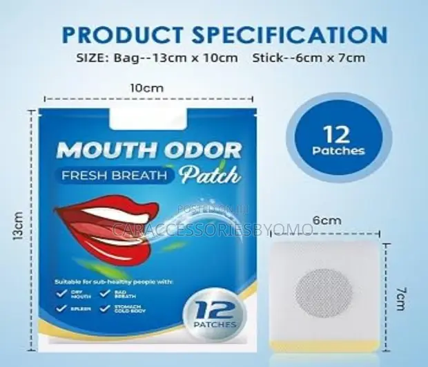 Mouth Odor Patch - Fresh Breath - 1