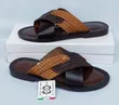 Premium Italian Leather Men's Sandals - 1