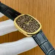 Patek Philippe Luxury Men's Genuine Leather Wristwatch - 2
