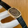 Patek Philippe Luxury Men's Genuine Leather Wristwatch - 3