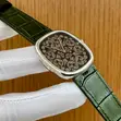 Patek Philippe Luxury Men's Genuine Leather Wristwatch - 4