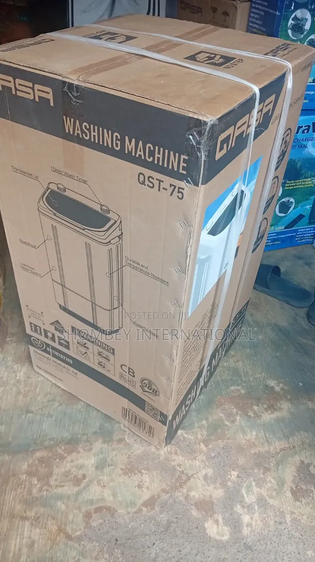 Qasa 7.5kg Injin Wanki Na Sama - 1