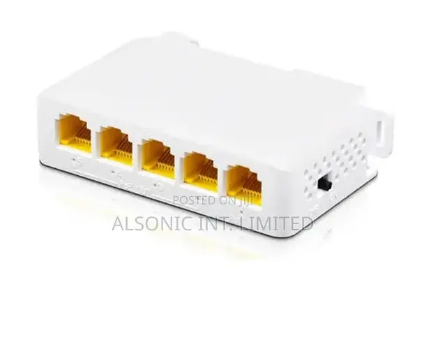 PoE Network Extender - 1 PoE In, 4 PoE Out - 1