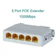 PoE Network Extender - 1 PoE In, 4 PoE Out - 5
