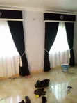 Brand New Home Interiors Multicolor Silk Curtains - 2