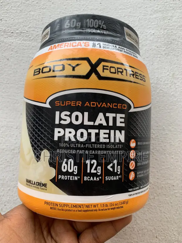 Body Fortress Isolate Whey Protein - Vanilla Crème - 1