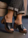 Takalmi na Aldo Wedge Slippers na Mata - Brown - 4