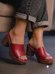 Takalmi na Aldo Wedge Slippers na Mata - Brown - 5
