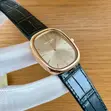 Patek Philippe Luxury Genuine Leather Wristwatch - 3