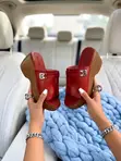 Comfortable Wedge Platform Slippers - 4