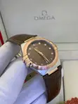Omega Quality Luxury Ladies Genuine Leather Wristwatch - 2