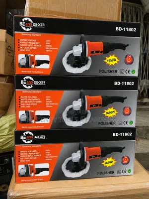 1650W Professional Car Polisher | 180mm Heavy Duty