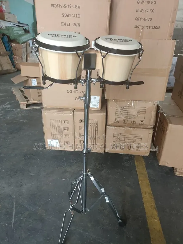 Professional Bongo Drums - Brand New - 1