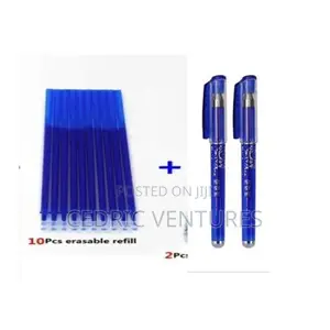 Erasable Gel Pens tare da Refills (Blue, Black, Red)