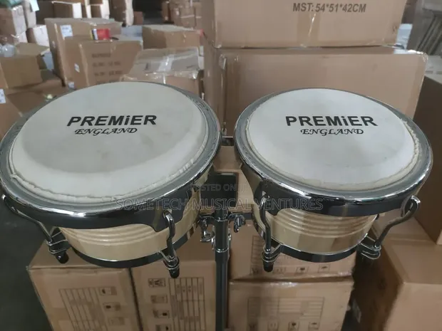 Premier Big Bongo Drums - Brand New - 1