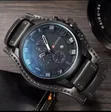 Curren Leather Stainless Steel Watch - Sabon Abu - 2
