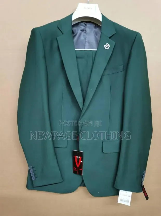 3-in-1 Green Blazer Suit Set - 1