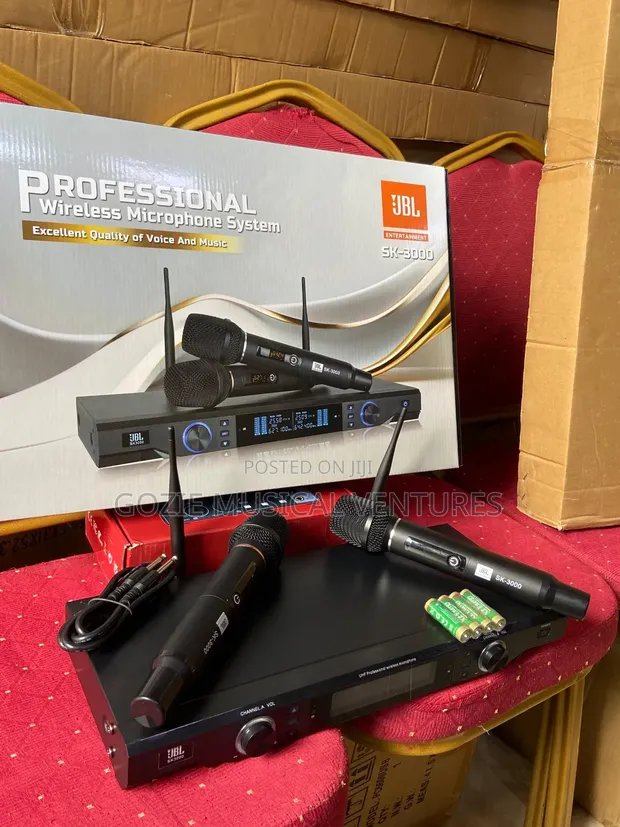 JBL SK3000 Mikrofofin Mara Wayar UHF - 1