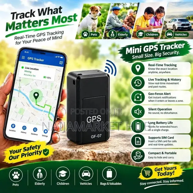 Sabon GF-07 Mini GPS Tracker Mai Nuna Gaskiya - 1