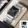Skmei Analog Watch - Stainless Steel, Water Resistant - 1