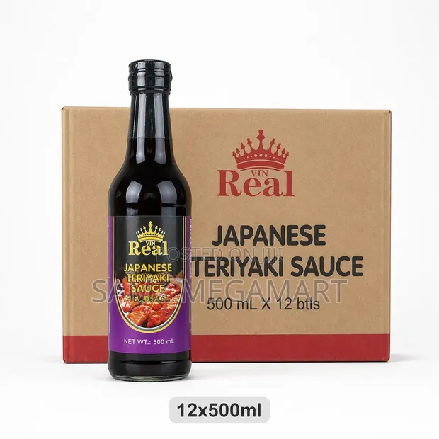 Vin Real Japanese Teriyaki Sauce 12x500ml - 1