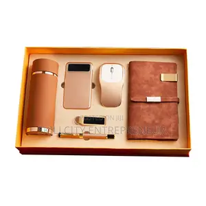 6-in-1 Executive Gift Set with 32GB USB & 10000mAh Power Bank