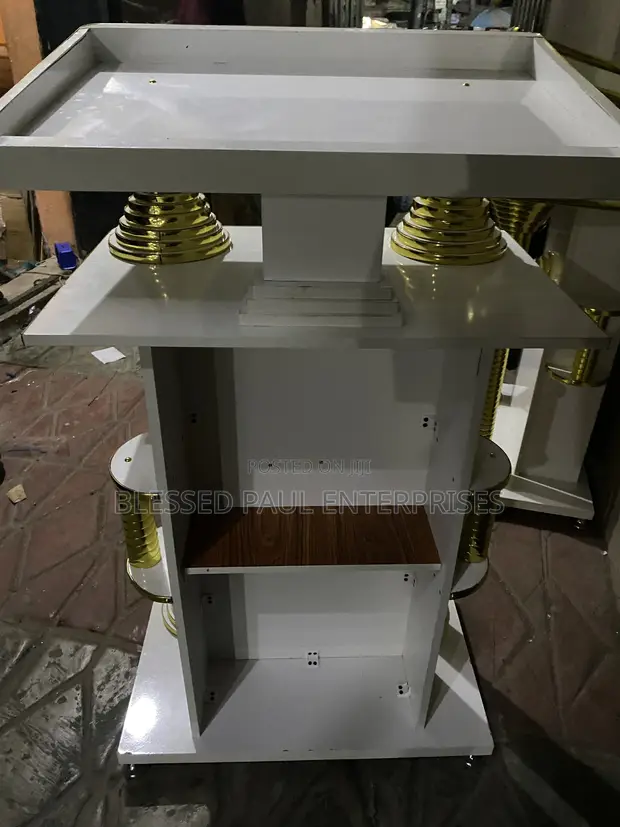 Foreign Wood Pulpit for Church - 1