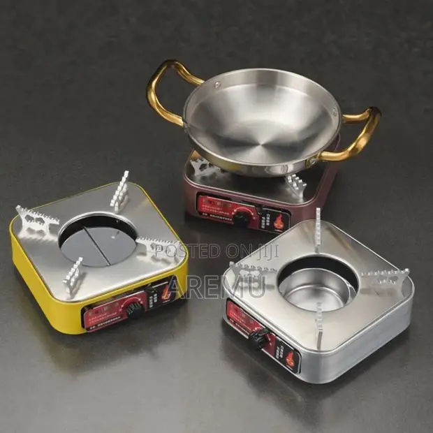 Stainless Steel Catering Tabletop Alcohol Stove - 1