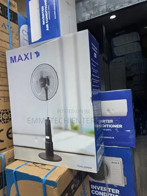 Maxi 18-inch Rechargeable Standing Fan with Warranty