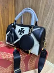 Tory Burch Hannun jaka mai launuka daban-daban na fata - 3