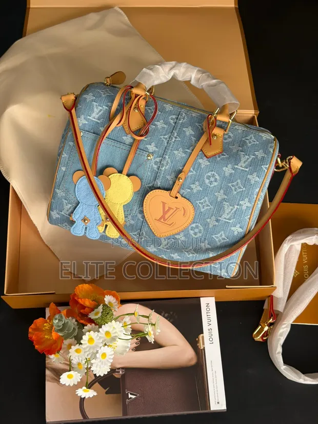 Luxury LV Monogram Speedy 30 with Charms - 1