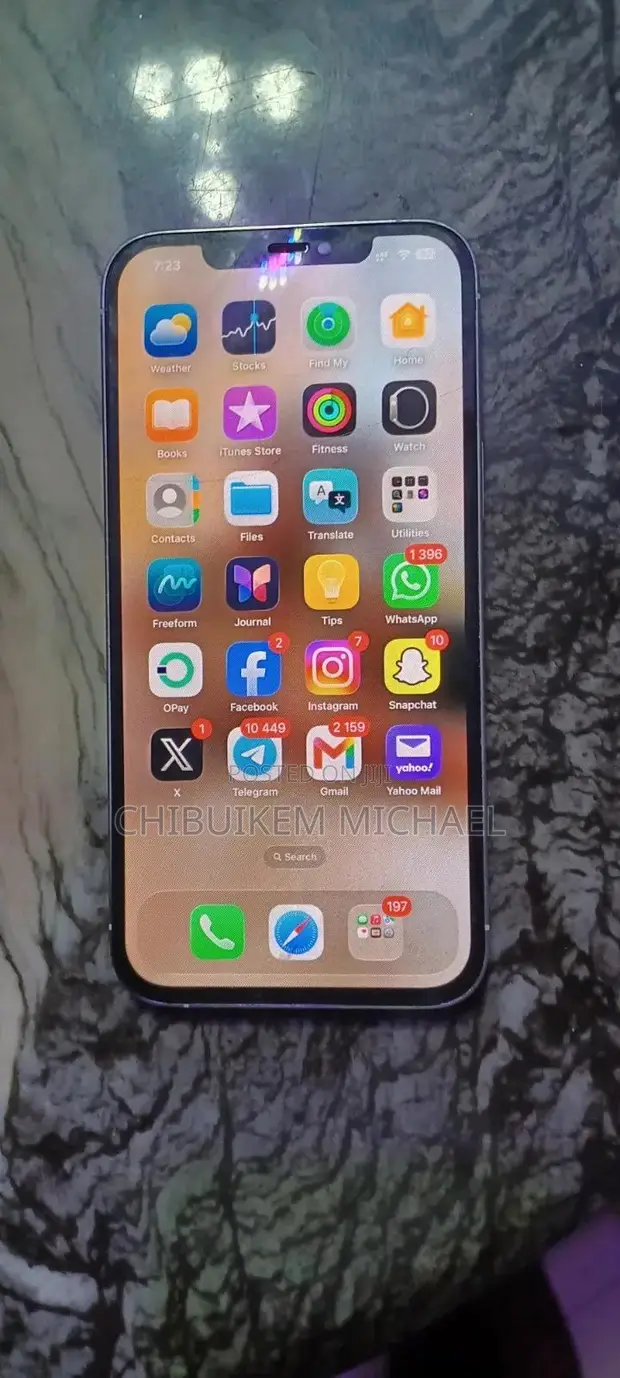 Apple iPhone 12 Pro Max 128GB Fari (Babu Face ID) - 1
