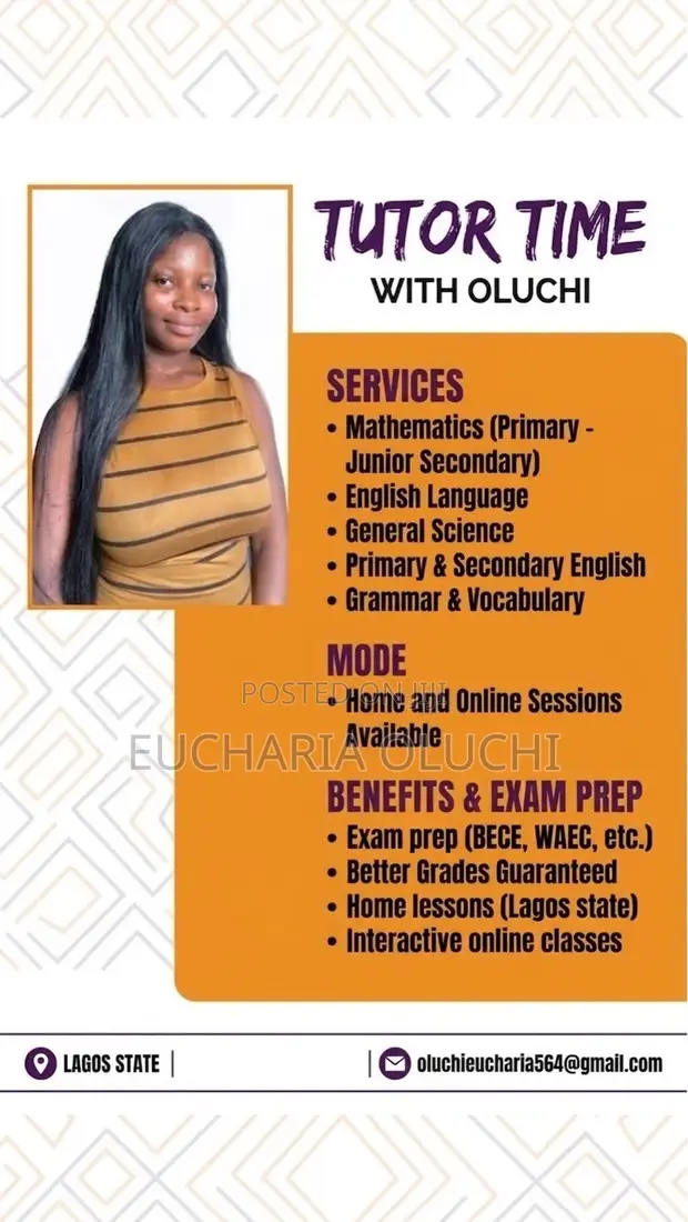 Private Home and Online English Tutor - 1