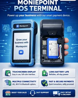 Moniepoint POS Terminal, Loans & Savings
