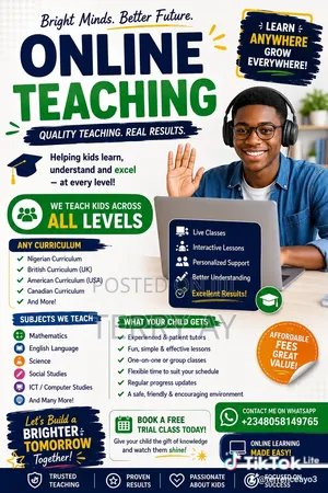 Experienced Online Tutor for Primary School Subjects