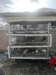 9 Compartment Rabbit Cage (Turnkey Assembly) - 1