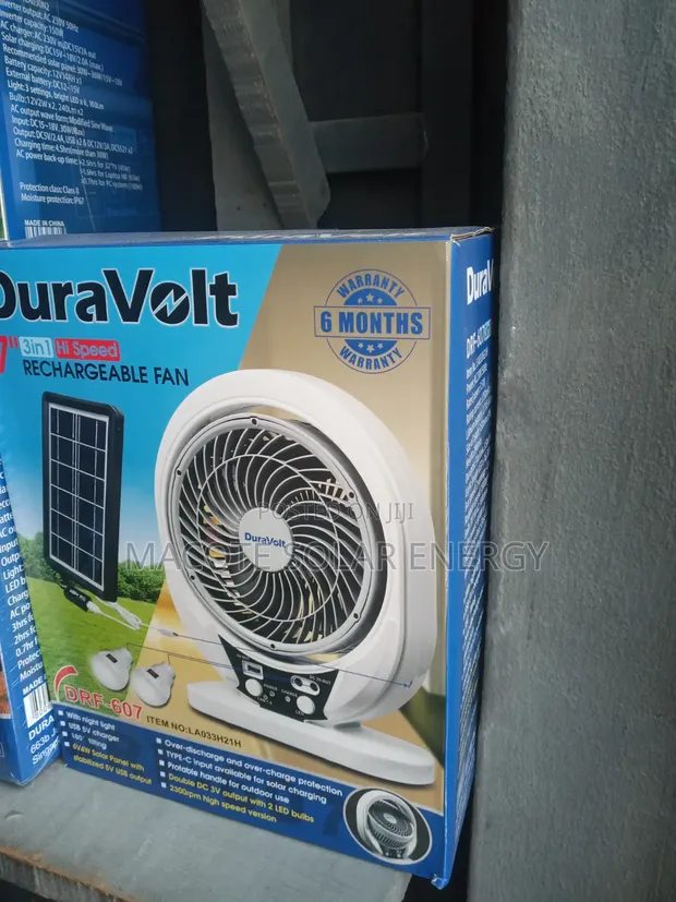 Duravolt 7" Fan na Rana tare da Bulbs 2 - 1