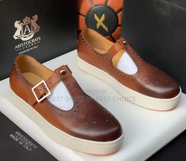 Aristocrats Leather Shoe Sandals for Men - 1