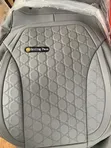 Smiling Face Grey Seat Cover - Dukan Mota - 2