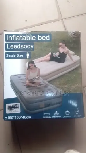 Single Inflatable Mattress - 190x100x40cm